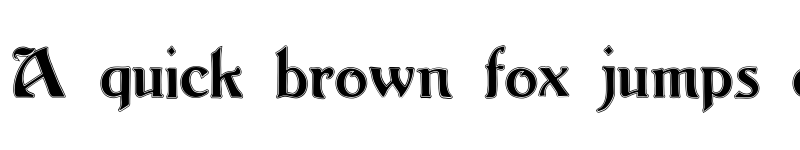 Preview of Argos George Contour Regular font