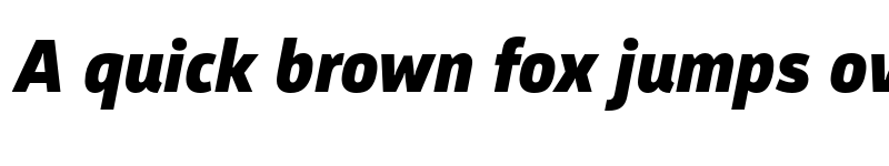 Preview of Argumentum Black Italic font