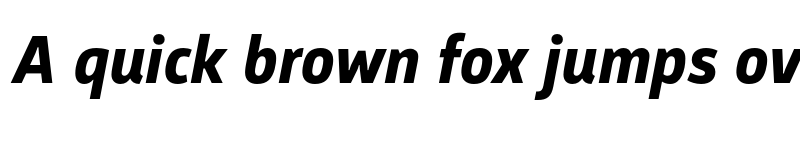 Preview of Argumentum Bold Italic font