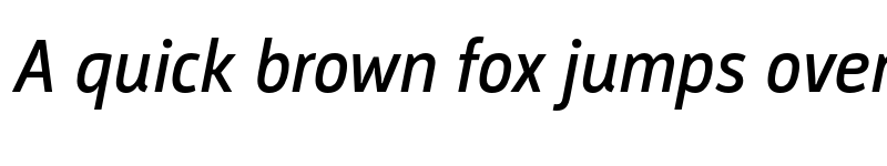 Preview of Argumentum Italic font
