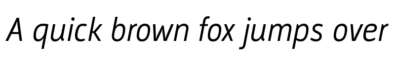 Preview of Argumentum Light Italic font