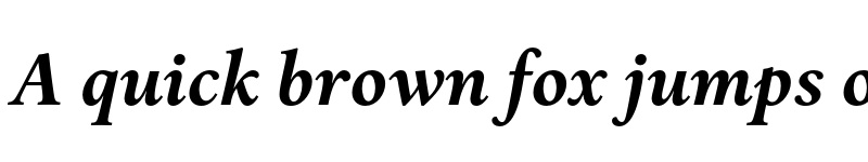 Preview of Aria Text G2 Bold Italic font