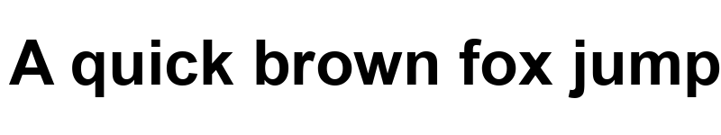 Preview of Arial CE Bold font