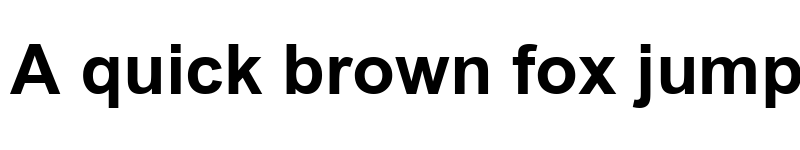 Preview of Arial GEO Bold font