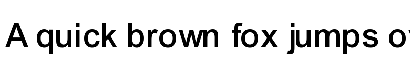 Preview of Arial Medium font