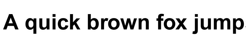 Preview of Arial MT Bold font