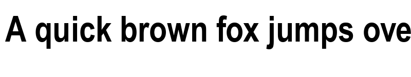 Preview of Arial MT Narrow Bold font