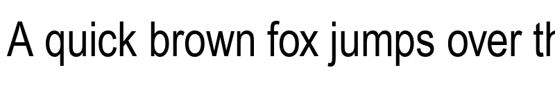 Preview of Arial MT Narrow Regular font