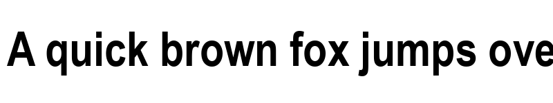 Preview of Arial Narrow Bold font