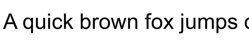 Preview of Arial Regular font
