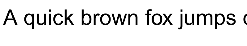 Preview of ArialMT Regular font