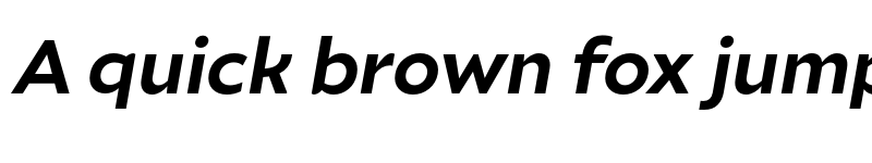 Preview of Ariana Pro Bold Italic font