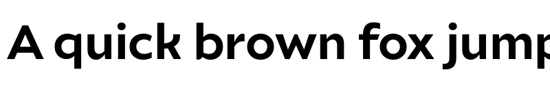 Preview of Ariana Pro Bold font