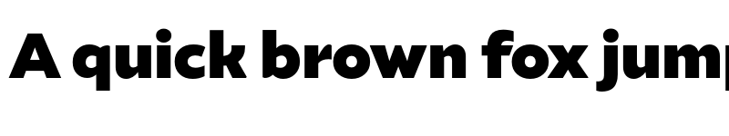 Preview of Ariana Pro Heavy font