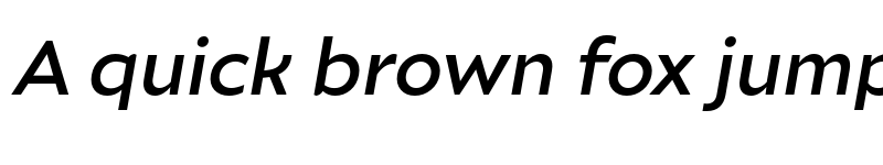 Preview of Ariana Pro Medium Italic font