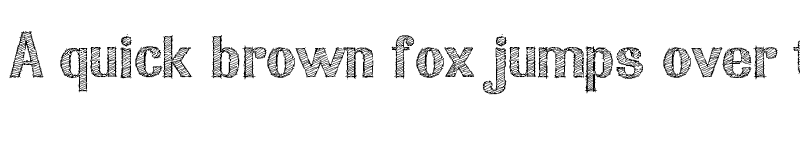 Preview of ariapenciroman Regular font