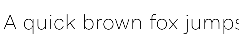 Preview of Aribau Grotesk TRIAL UltraLight font