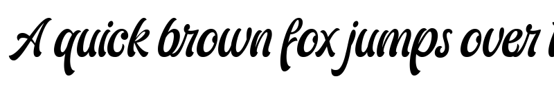 Preview of Ariestha Script Regular font