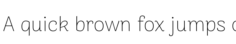 Preview of Arima Thin font