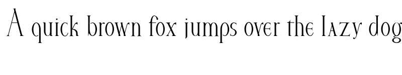 Preview of Arina Regular font