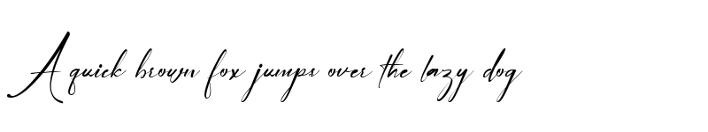 Preview of Arinttika Signature Demo Regular font