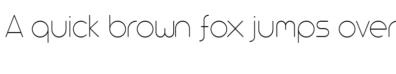 Preview of Arista Pro Alternate Thin font