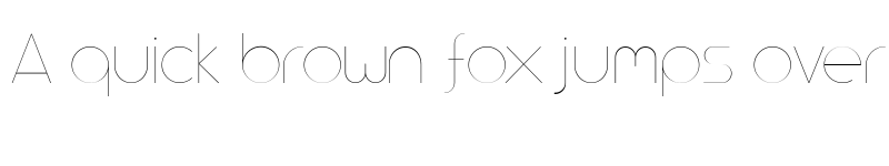 Preview of Arista Pro Alternate UltraLight font