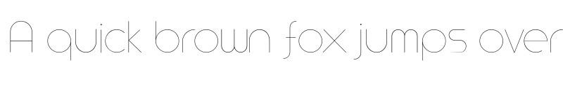 Preview of Arista Pro Trial Hairline font