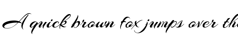 Preview of Arizonia Regular font