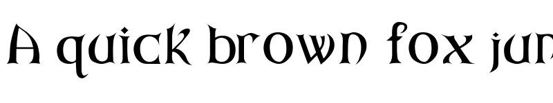Preview of ARKHAM Reg font