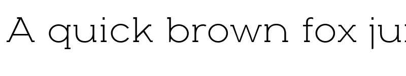 Preview of Arkibal Serif Light font
