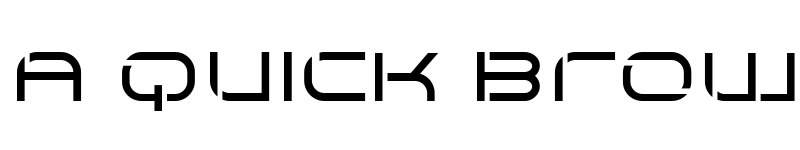 Preview of Arkitech Stencil Medium font