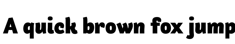 Preview of Arlette Black font