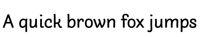 Preview of Arlette THA Regular font