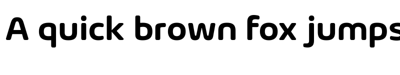 Preview of Arlon SemiBold font