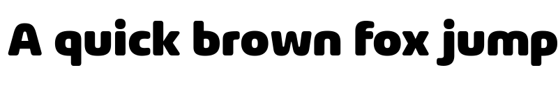 Preview of Arlon UltraBold font