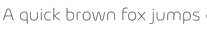 Preview of Arlon UltraLight font