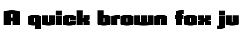 Preview of Armada Black font