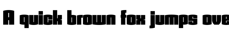 Preview of Armada BlackCondensed font