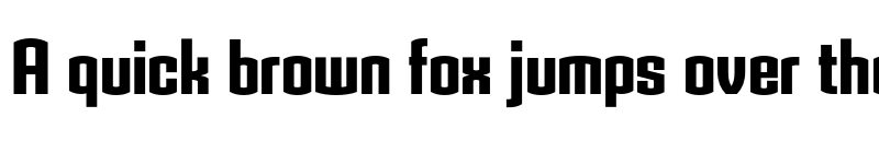 Preview of Armada BoldCondensed font