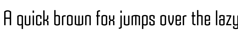 Preview of Armada RegularCondensed font