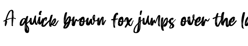 Preview of Armeda Regular font