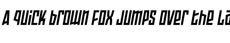 Preview of Armor Piercing 2.0 BB Italic font