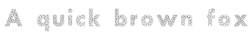 Preview of Aroly Regular font