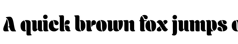 Preview of Aromatron Regular font