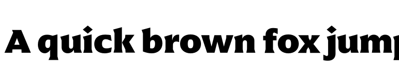 Preview of Arpona ExtraBold font