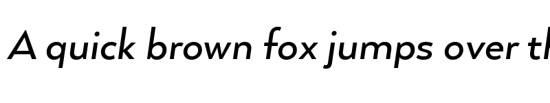 Preview of ArquitectaW04-MdIt Regular font