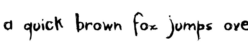 Preview of arranha Regular font