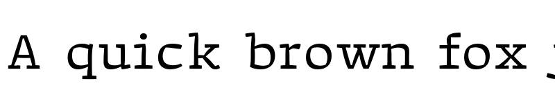 Preview of Array Proportional Regular font