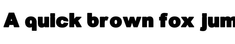 Preview of Arreia Black Heavy font